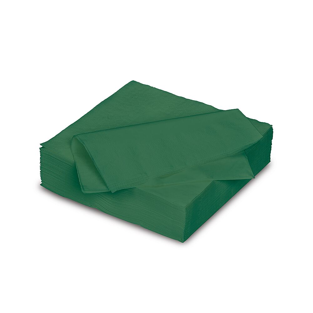 FIESTA Servetten Oxford Green 33x33cm 2 Laags 50 Stuks Servetten AVA Be