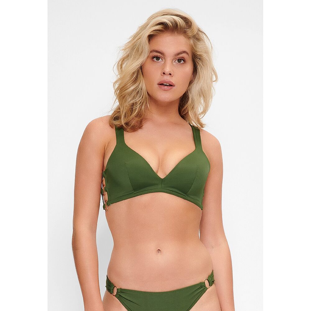 Lingadore Solid Army Triangel Bikini Top Tb