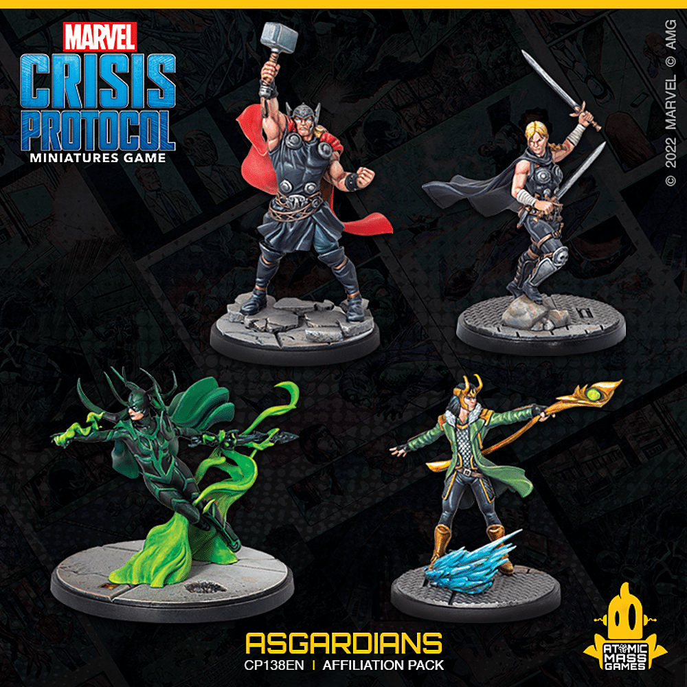 Marvel Crisis Protocol Asgardian Affiliation Pack