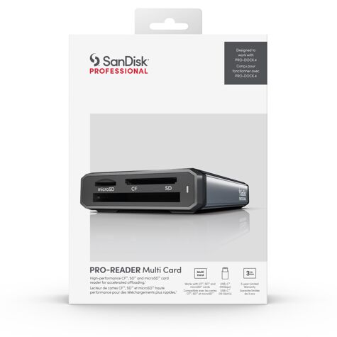 SanDisk Professional Pro Reader CF SD Foto Grobet