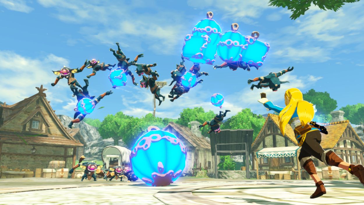 Screenshot van Hyrule Warriors: Age of Calamity