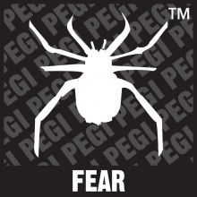 Logo van angst in films en games van PEGI