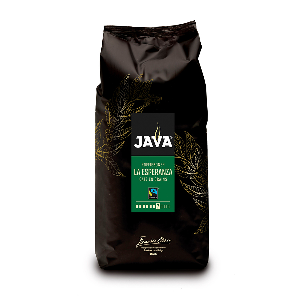 Koffiebonen La Esperanza Fairtrade- Pittige koffieblend van JAVA Koffie