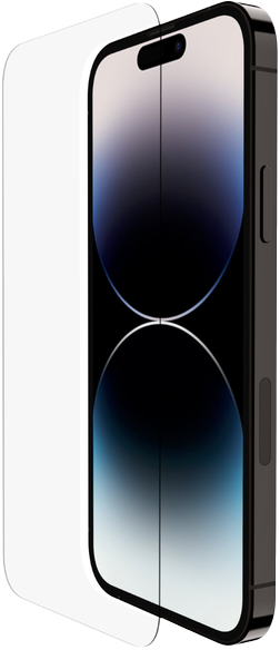 Afbeelding van een iPhone en een screen protector