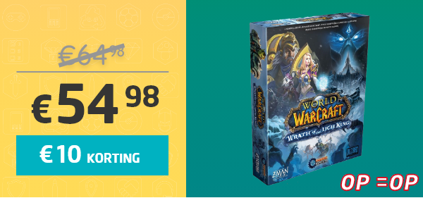 Korting op Pandemic Wrath of the Lich King boardgame