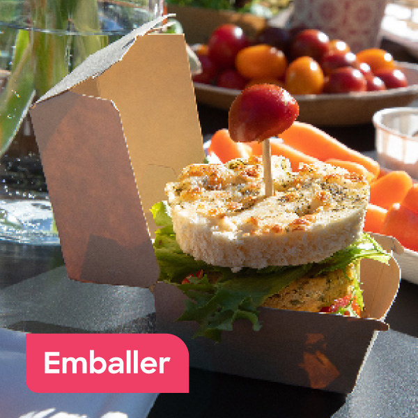 ECO sacs papier, boîtes de conservation et emballages