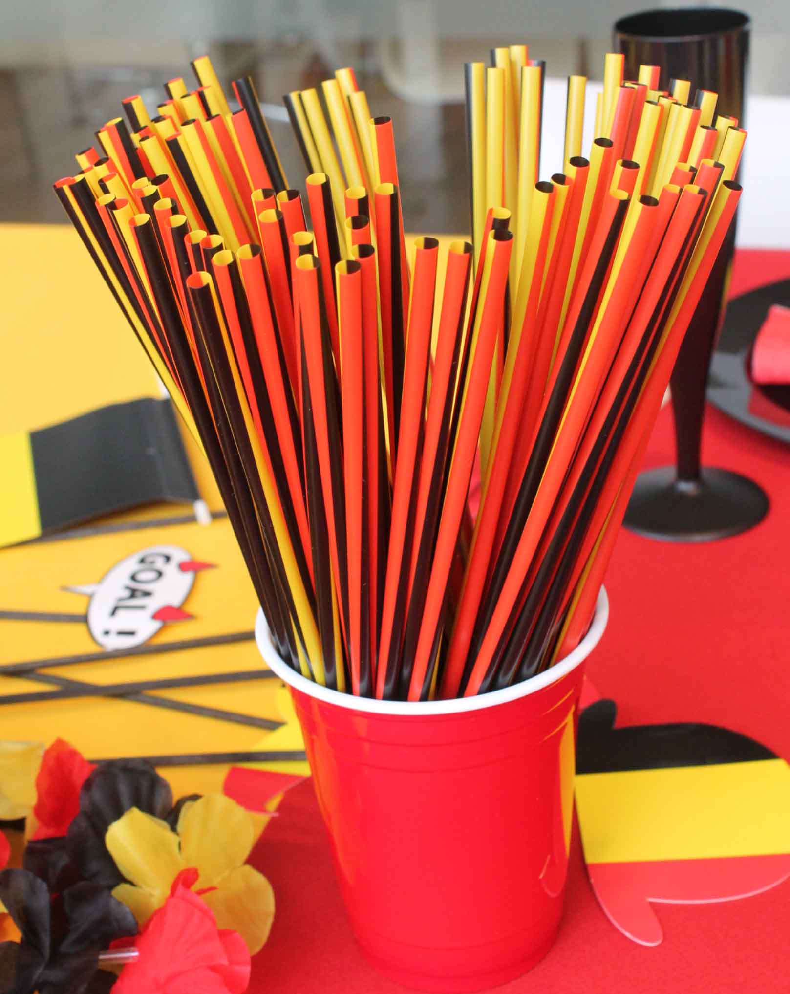 Rietjes Belgische vlag