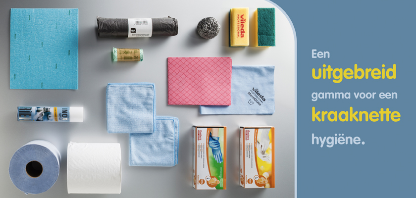 Alles om uw zaak proper en hygienisch te houden
