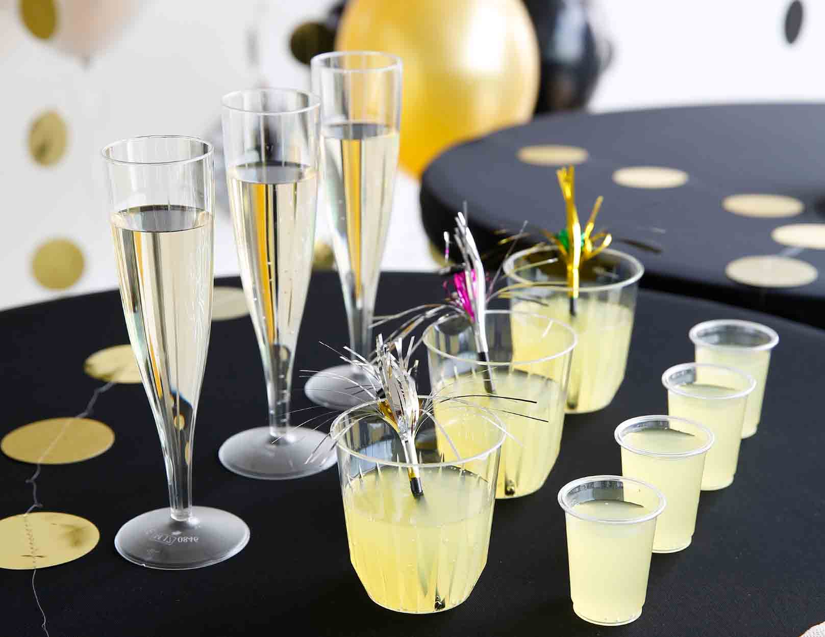 nieuwjaarsreceptie glazen