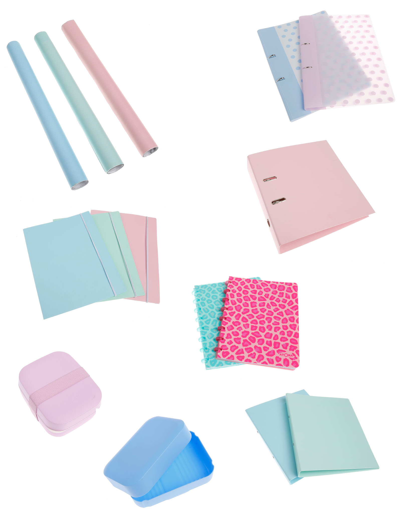 schoolgerief in pastel