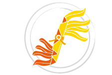 technique de pliage servet demi eventail etape 1