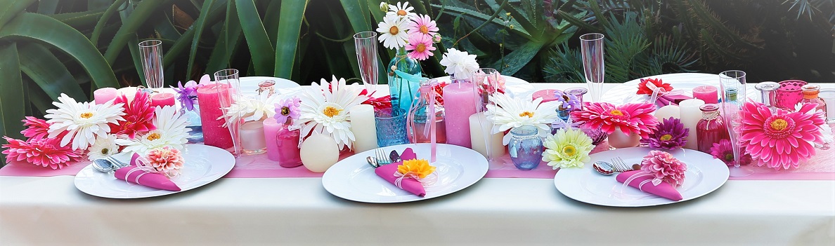 Lot De 2 Figurines Topiaires Macaron Violet Allstate Floral - Déco Table De Fête