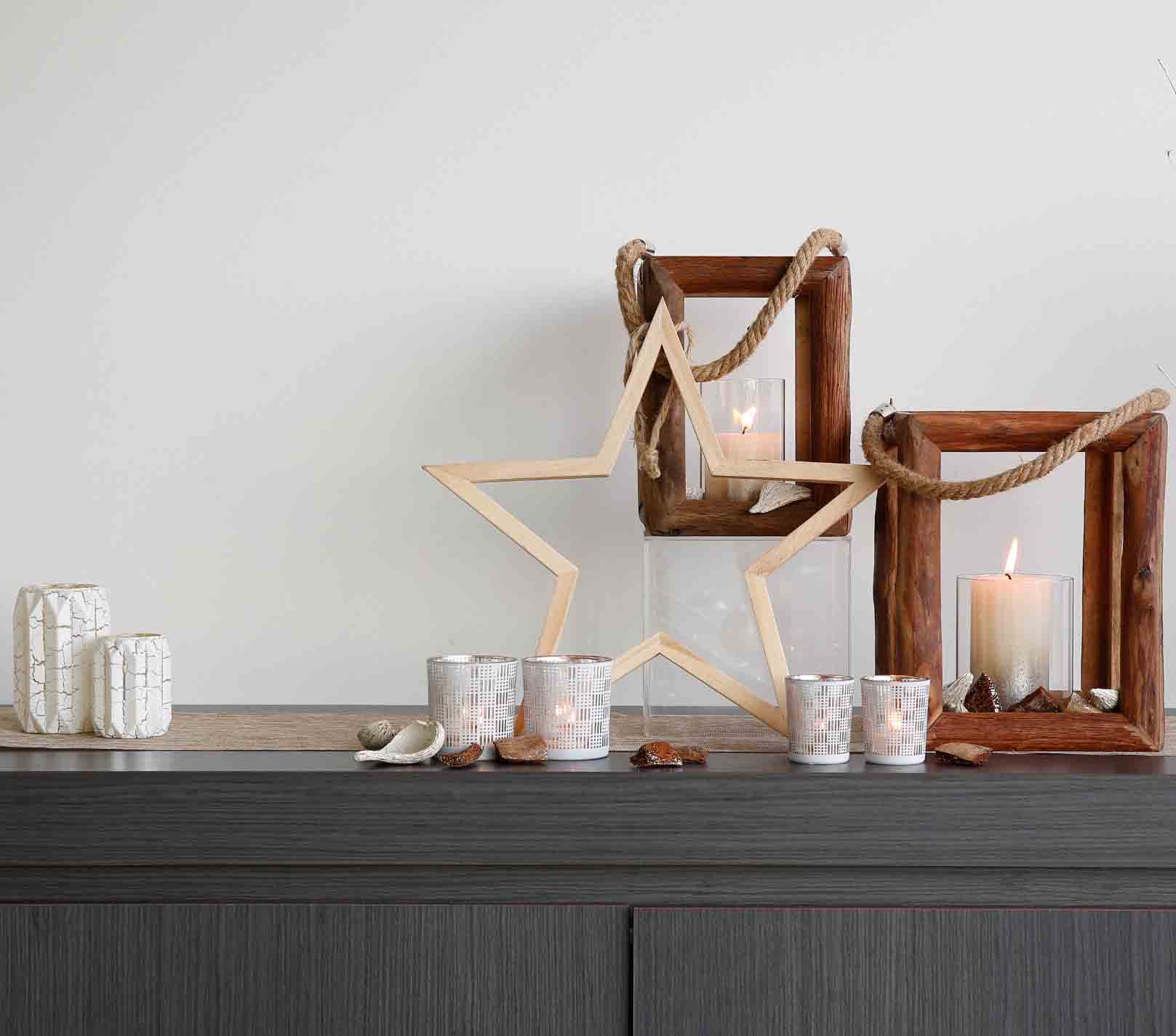 houten ster