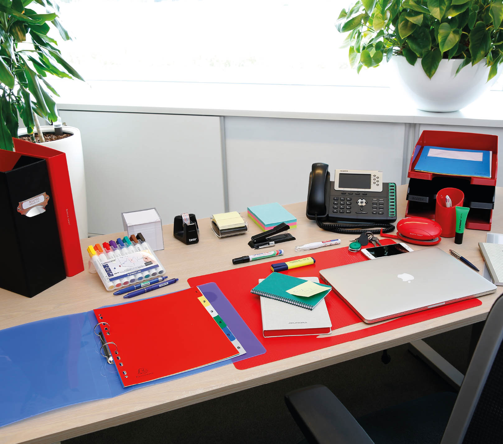Alles om je bureau perfect in te richten.