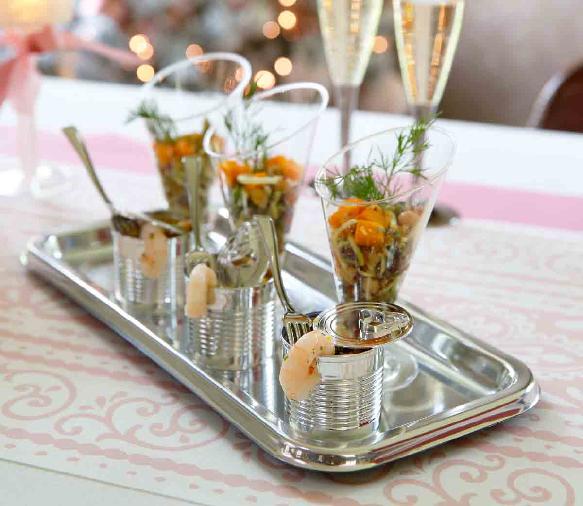 aperitiefhapjes serveren