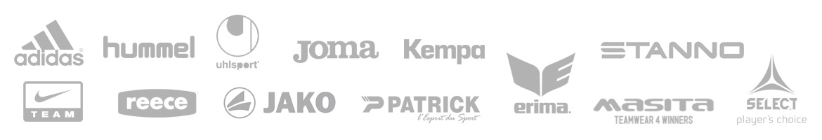 Logo sportmerken teamswear bij Sportline