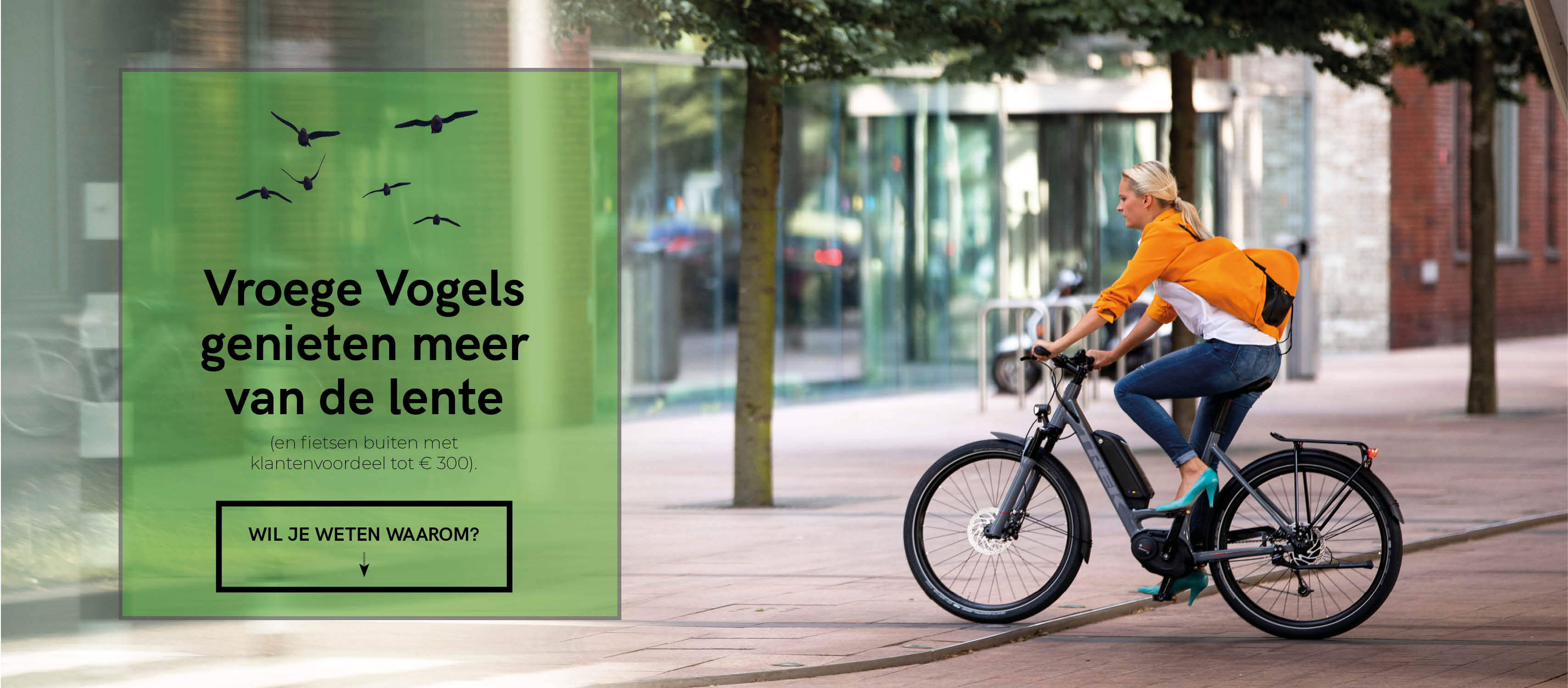 Vroege vogels header campagne Vroege vogels intro