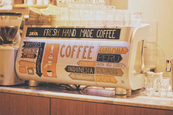 JAVA Koffie - Brussels Airport