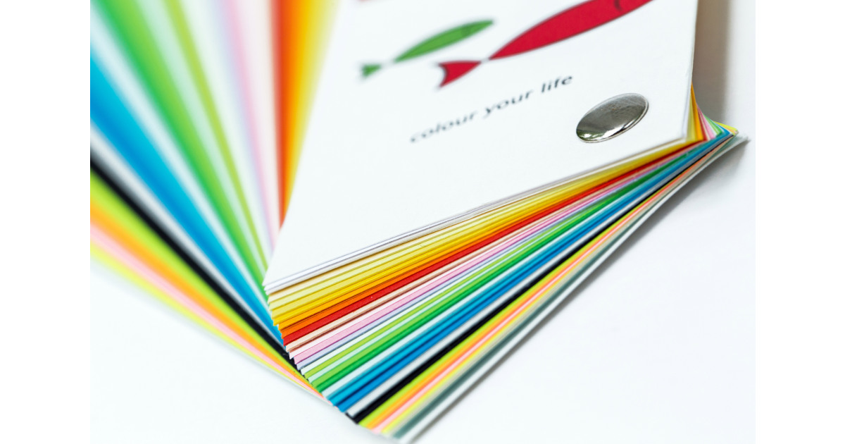 Rainbow: gekleurd papier van kwaliteit -