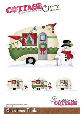 Scrapping Cottage Christmas Trailer 