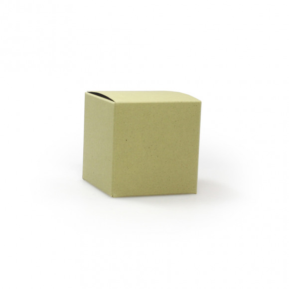 AVA essentials Boîte Cube Vert Olive 5x5x5cm 12 Pièces
