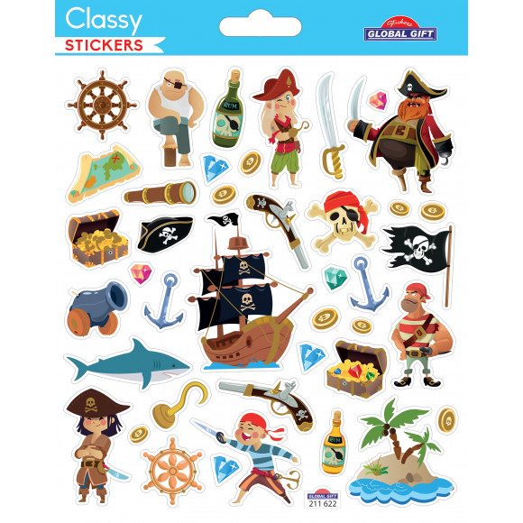 AVA selection Autocollants Pirates