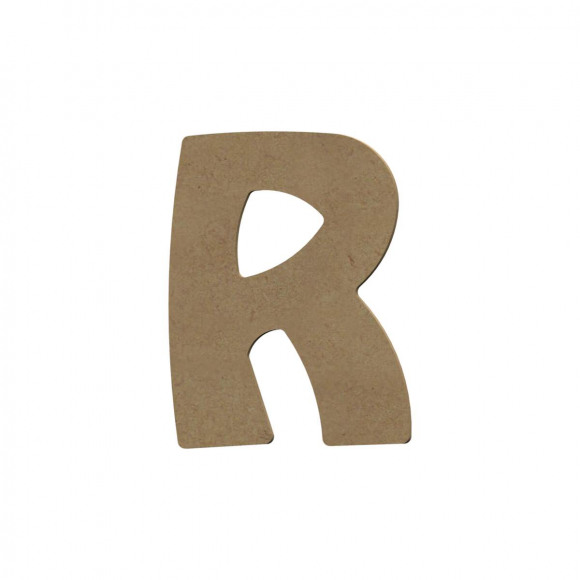 GOMILLE Lettre R MDF 8cm