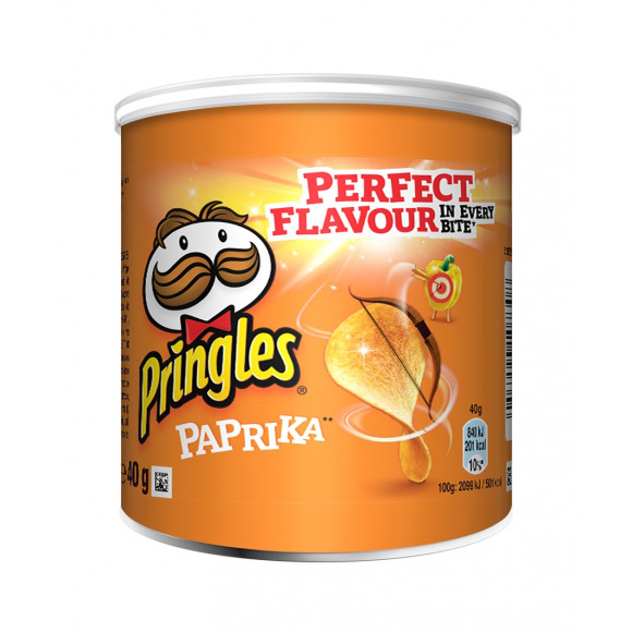PRINGLES  Chips Paprika Oranje 40g Oranje