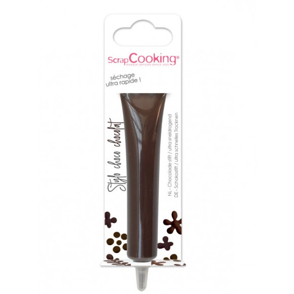 SCRAPCOOKING Stylo Choco Bruin