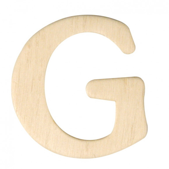 RAYHER Lettre G Bois 4cm