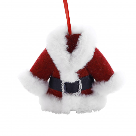 AVA selection Hanger Kerstmanpak Wit-Rood 16x6x16cm