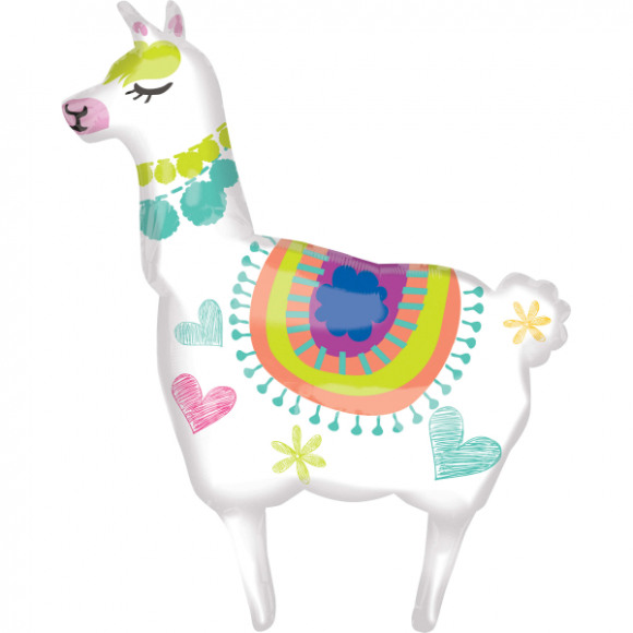 AVA essentials Folieballon Lama 104x71cm