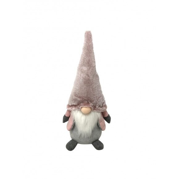 AVA selection Gnome Oskar Staand 15x13x31cm Veste & Bonnet Rose