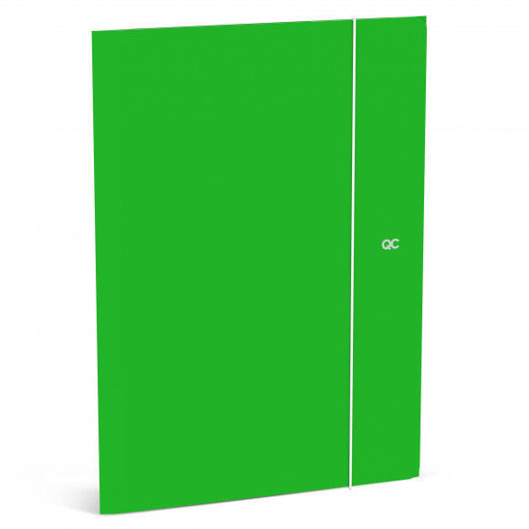 QUATTRO COLORI Verde Vivo Chemise À Élastique Folio Vert