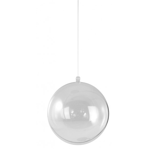 RAYHER Boule 2 Parties Plastique Ø 6cm
