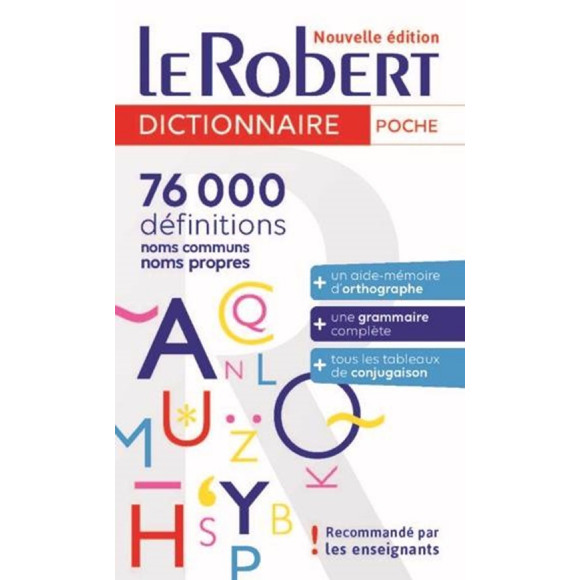 AVA selection Le Robert Dictionnaire De Poche