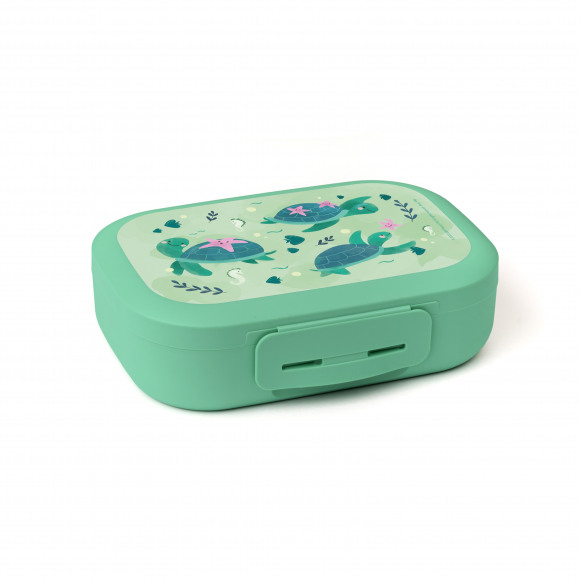 Lunchbox Amuse Sealife Groen 180x132x50mm Groen