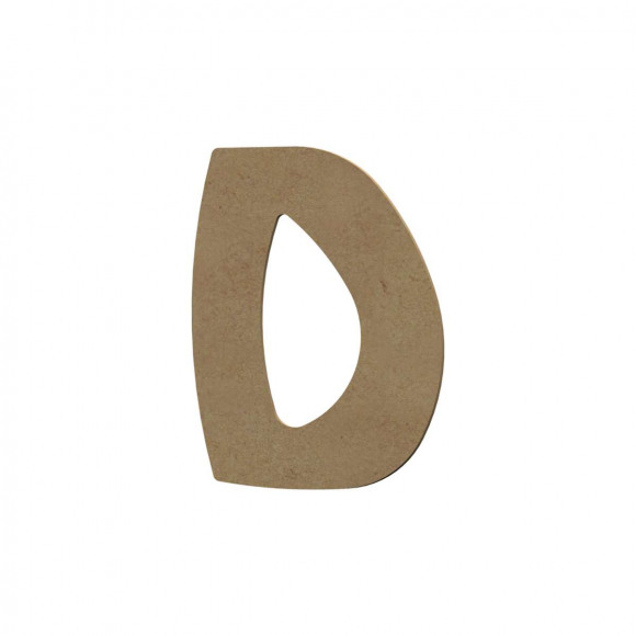 GOMILLE Lettre D MDF 8cm