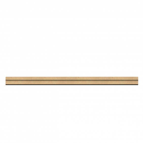 GOMILLE Reglette MDF 58x3,5cm Avec Rainure 5,7mm