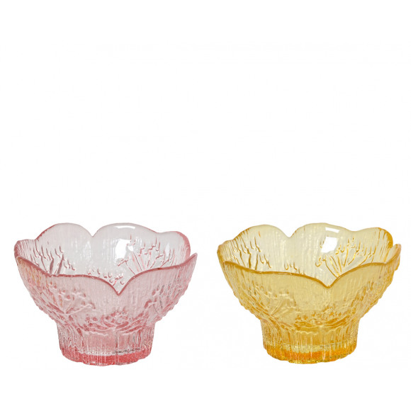 AVA selection Schaal Bloemvorm H 8cm Ø 12,5cm 1 Van De 2