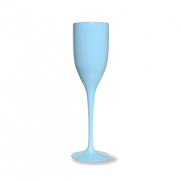 AVA selection Champagneglas Herbruikbaar Blauw PP 150ml 4 Stuks Blauw