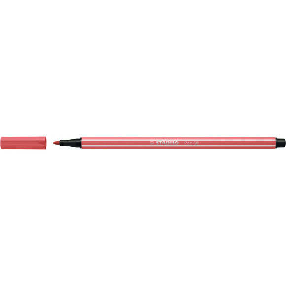 STABILO Pen 68 Viltstift Rust Red