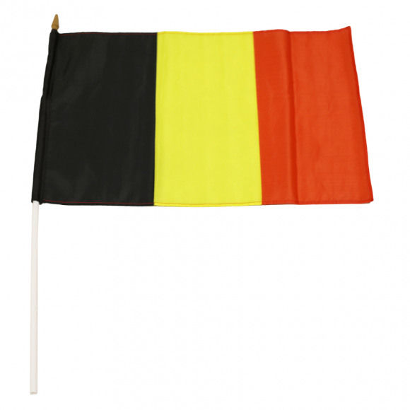 AVA selection Handvlag België Tricolor 30x45cm Polyester Meerdere