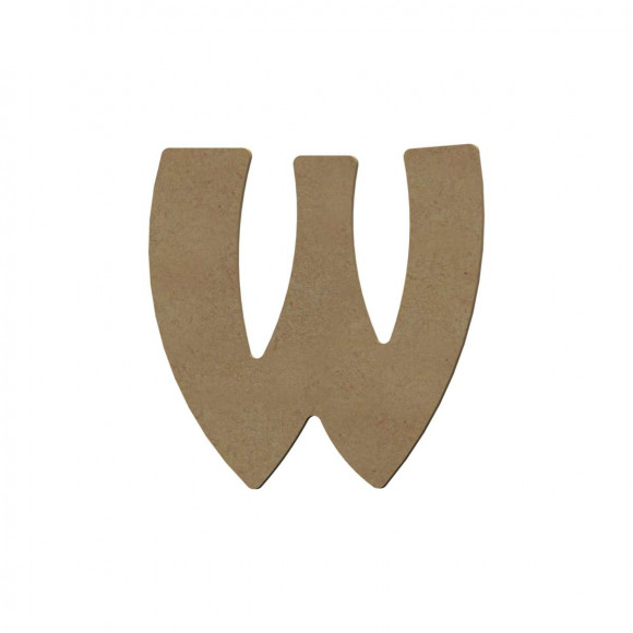 GOMILLE Lettre W MDF 8cm