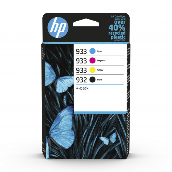HP Cartridge 932/933 Zwart + Tricolor Meerdere