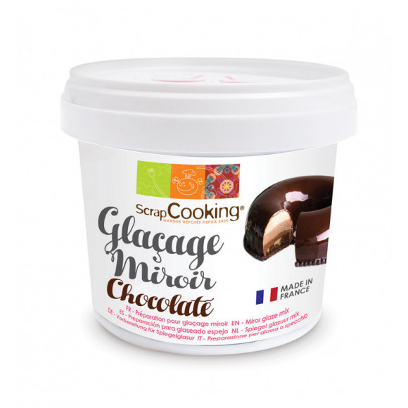 SCRAPCOOKING Deco Glaçage Miroir Choco 220g