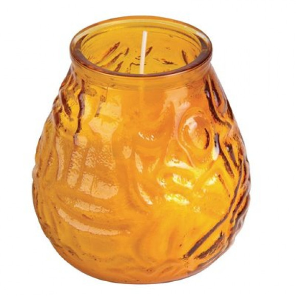 BOLSIUS Lowboy Ambre H 10,5cm Ø 9,5cm 75h
