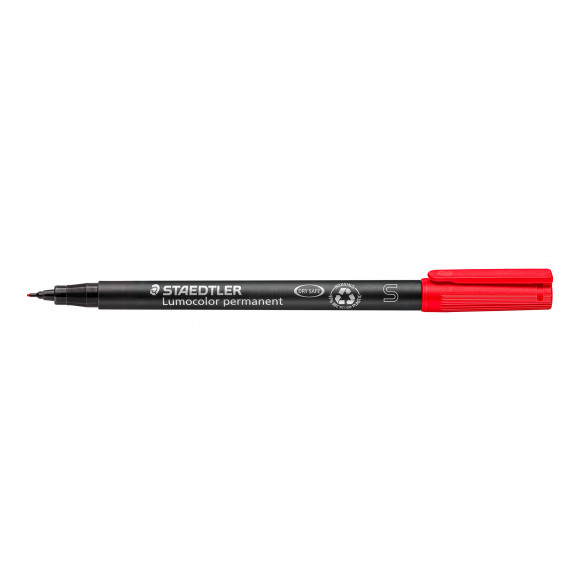 STAEDTLER Lumocolor Permanent Superfine Rouge Rouge