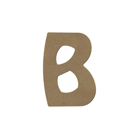 GOMILLE Lettre B MDF 8cm