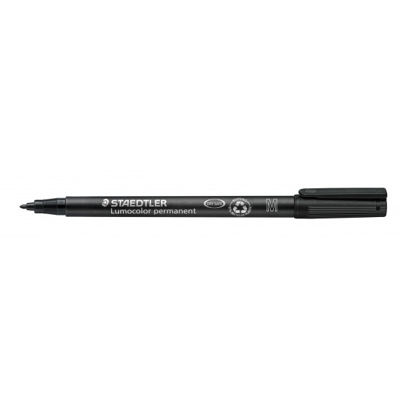 STAEDTLER Lumocolor Permanent Medium Noir Noir